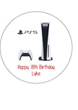 Playstation 5 / PS5 Console Edible Icing Cake Topper