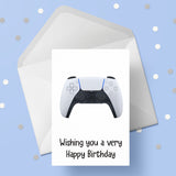 PS5 Controller Birthday Card - PLaystaion 5
