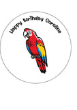 Parrot Edible Icing Cake Topper 01