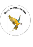 Parrot Edible Icing Cake Topper 02