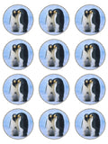 Penguin Edible Icing Cake Topper 01