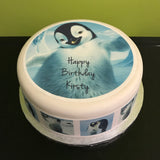 Penguin Edible Icing Cake Topper 02