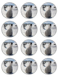 Penguin Edible Icing Cake Topper 03