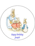 Peter Rabbit Edible Icing Cake Topper 01