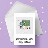 Physics Birthday Card