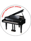 Piano Edible Icing Cake Topper 01