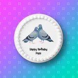 Pigeon Edible Icing Cake Topper 03