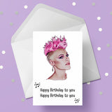 Pink (the singer) Birthday Card 02
