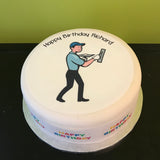 Plastering / Plasterer 01 Edible Icing Cake Topper or Ribbon