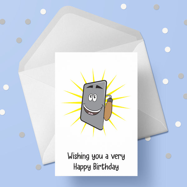 Plasterer Birthday Card 02 - Plastering Card