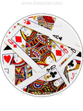 Playing Cards Edible Icing Cake Topper 01