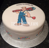 Plumber Edible Icing Cake Topper