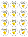Pikachu Edible Icing Cake Topper 07 - Pikachu