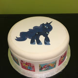 My Little Pony Princess Luna Edible Icing Cake Topper