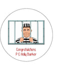 Prisoner Edible Icing Cake Topper