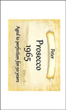Prosecco Label Edible Icing Topper Fully personalised