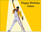 Queen (the band) Freddie Mercury Edible Icing Cake Topper 02