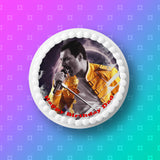 Queen (the band) Freddie Mercury Edible Icing Cake Topper 03