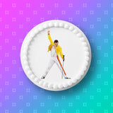 Queen (the band) 05 / Freddie Mercury Edible Icing Cake Topper
