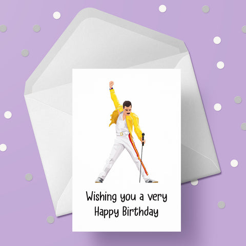 Queen (the band) 05 / Freddie Mercury Birthday Card