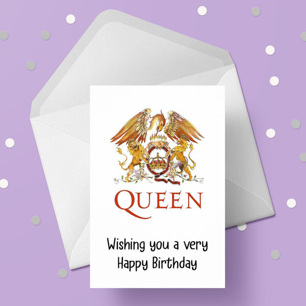 Queen (the band) Birthday Card 04