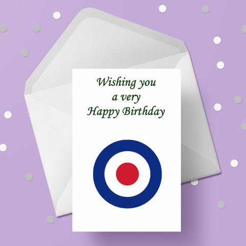 MOD Birthday Card
