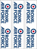 RAF Royal Air Force Logo Edible Icing Cake Topper