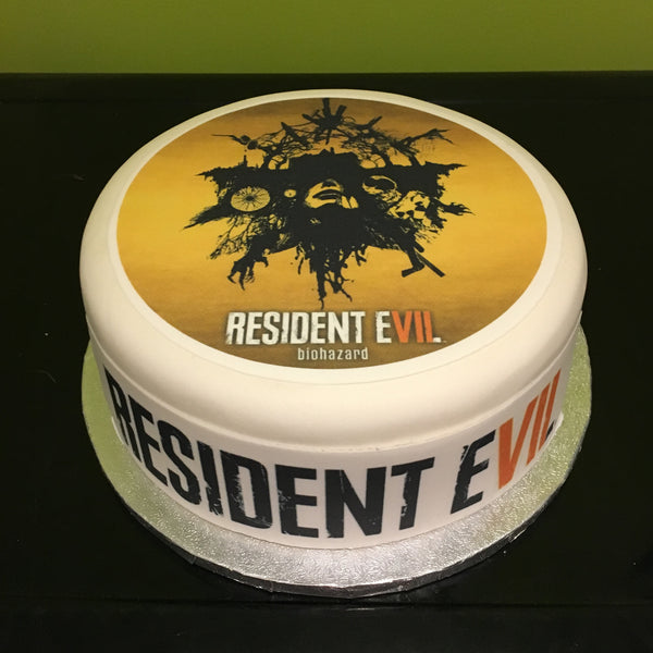 Resident Evil Edible Icing Cake Topper 01
