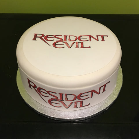 Resident Evil Edible Icing Cake Topper