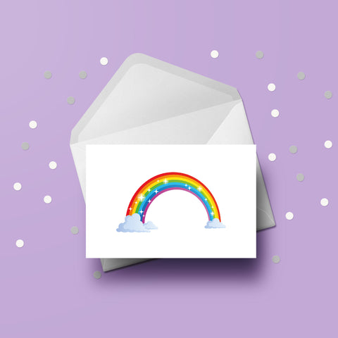 Rainbow Birthday Card