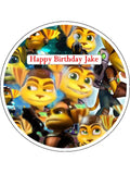 Ratchet & Clank Edible Icing Cake Topper 02