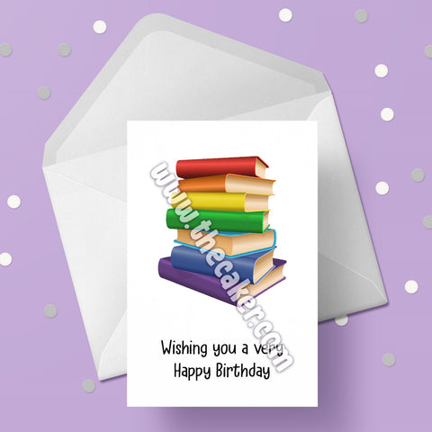 Reading Birthday Card