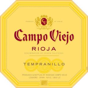 Red Wine Label Edible Icing Topper 01 - Rioja