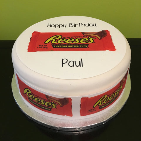 Reese's Edible Icing Cake Topper