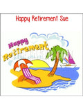 Retirement Edible Icing Cake Topper 03