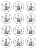 Retirement Edible Icing Cake Topper 09
