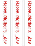 Mother's Day Edible Icing Cake Topper 20
