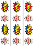 Las Vegas Sign Edible Icing Cake Topper 02