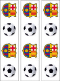 Any Football Badge Edible Icing Cake Topper or Ribbon