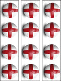 England Football Edible Icing Cake Topper 03
