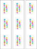 90th Birthday Edible Icing Cake Topper or Ribbon (01)