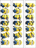 Minions Edible Icing Cake Topper 03 - Despicable Me
