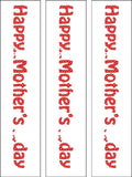 Mother's Day Edible Icing Cake Topper 08