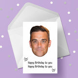 Robbie Williams Birthday Card 03