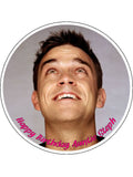 Robbie Williams Edible Icing Cake Topper 01