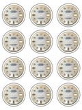 Watch Face Edible Icing Cake Topper 02