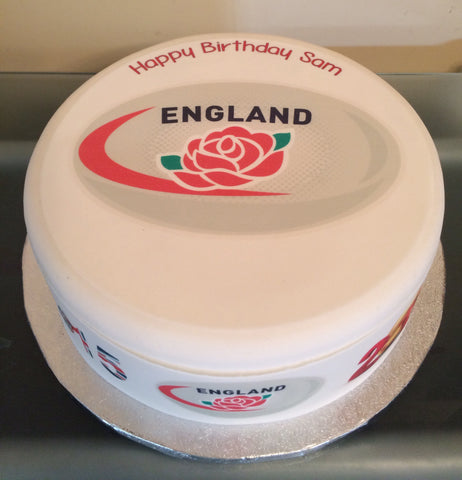 Rugby World Cup 01 Edible Icing Cake Topper