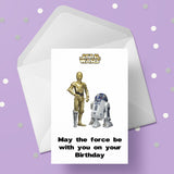 Star Wars Birthday Card 09