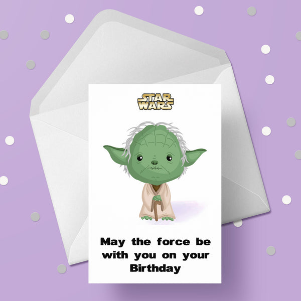 Star Wars Birthday Card 04