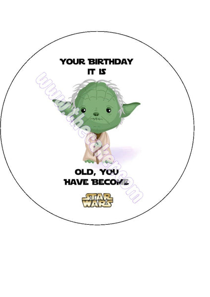 Star Wars Edible Icing Cake Topper 04